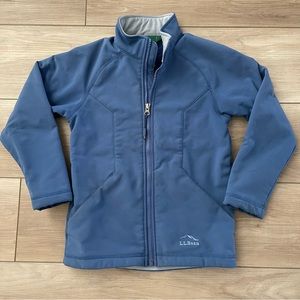 Kids LL Bean Jacket Fleece Lined Size 6x - 7